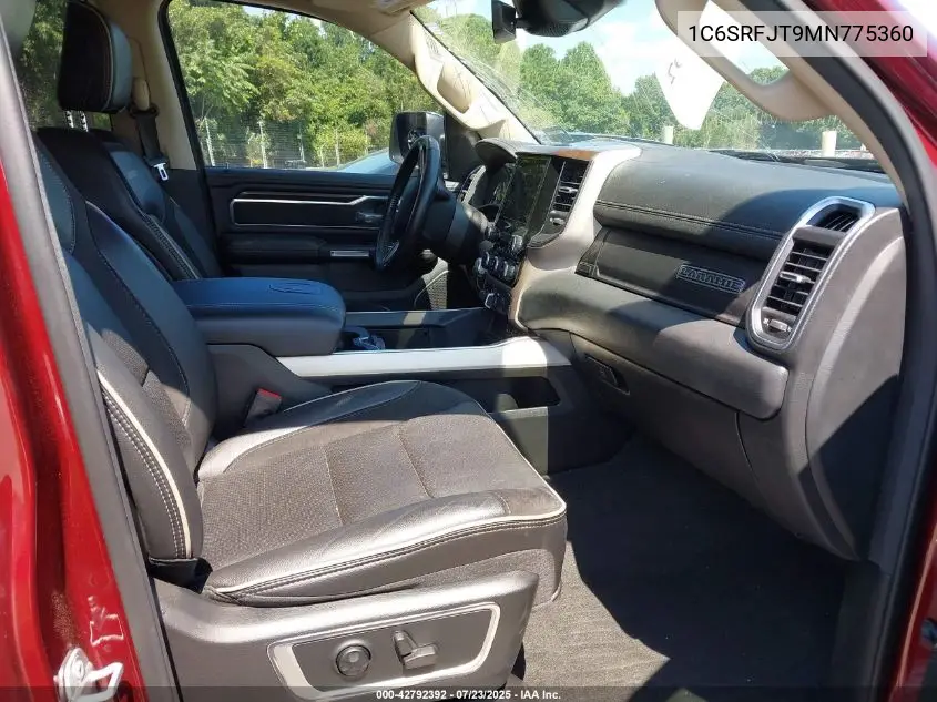 1c6srfjt9mn775360 1C6SRFJT9MN775360 2021 Ram 1500 Laramie 4X4 5'7 Box