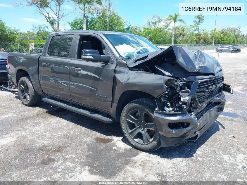 1c6rreft9mn794184 1C6RREFT9MN794184 2021 Ram 1500 Big Horn 4X2 5'7 Box