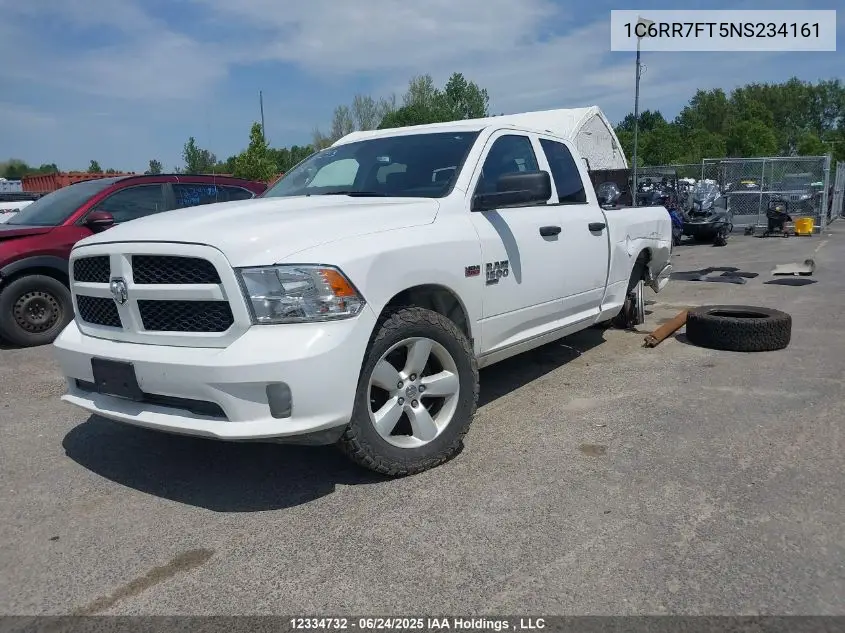2022 Ram 1500 Classic Tradesman VIN: 1C6RR7FT5NS234161 Lot: 12334732