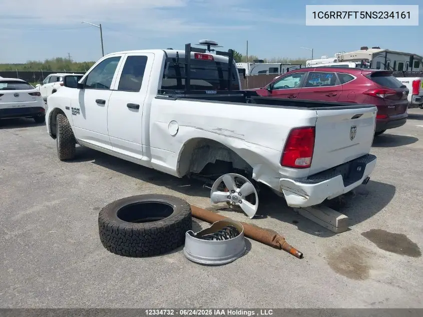 2022 Ram 1500 Classic Tradesman VIN: 1C6RR7FT5NS234161 Lot: 12334732