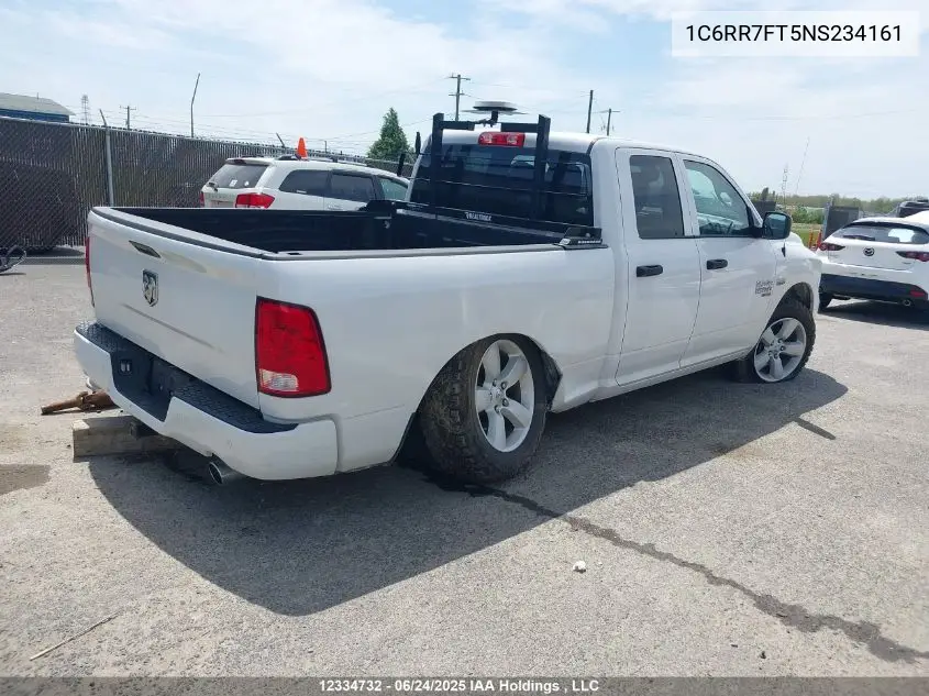 2022 Ram 1500 Classic Tradesman VIN: 1C6RR7FT5NS234161 Lot: 12334732