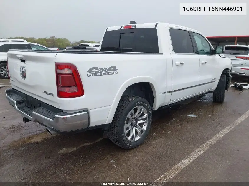 2022 Ram 1500 Limited VIN: 1C6SRFHT6NN446901 Lot: 42042634