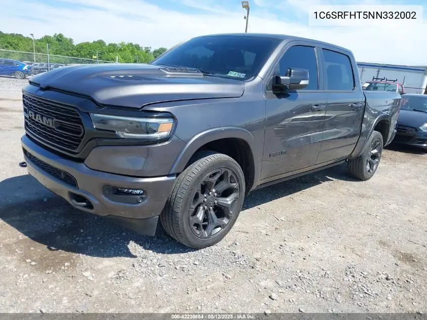 2022 Ram 1500 Limited 4X4 5'7 Box VIN: 1C6SRFHT5NN332002 Lot: 42230884