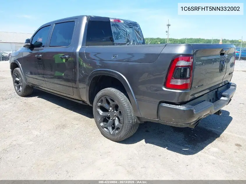 2022 Ram 1500 Limited 4X4 5'7 Box VIN: 1C6SRFHT5NN332002 Lot: 42230884