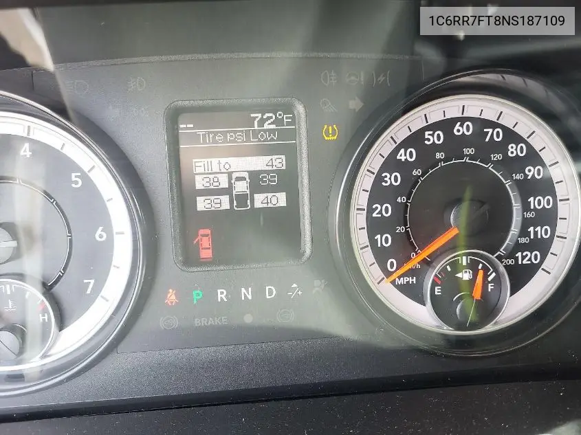 2022 Ram 1500 Classic Tradesman VIN: 1C6RR7FT8NS187109 Lot: 42272285