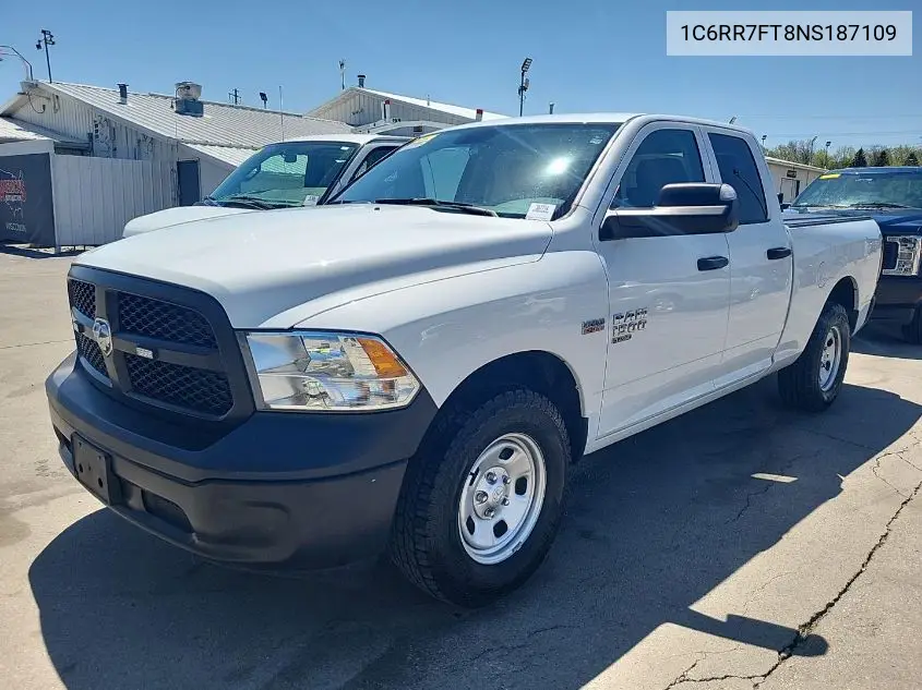 2022 Ram 1500 Classic Tradesman VIN: 1C6RR7FT8NS187109 Lot: 42272285