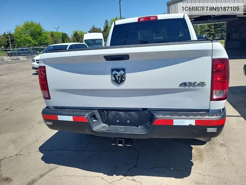 2022 Ram 1500 Classic Tradesman VIN: 1C6RR7FT8NS187109 Lot: 42272285
