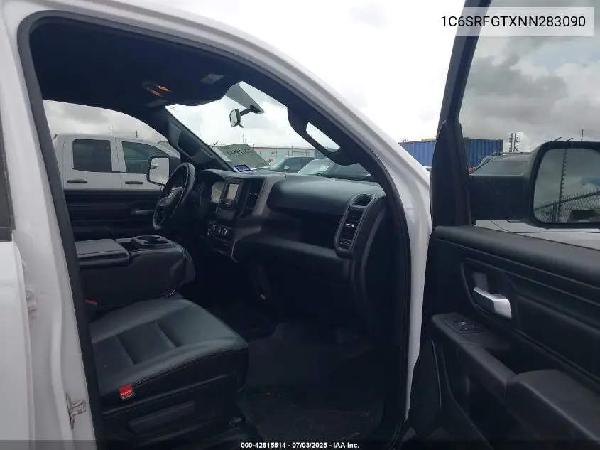 2022 Ram 1500 Tradesman VIN: 1C6SRFGTXNN283090 Lot: 42615514