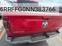 2022 Ram 1500 Big Horn 4X4 5'7 Box VIN: 1C6RRFFG0NN383766 Lot: 42677880