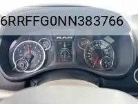 2022 Ram 1500 Big Horn 4X4 5'7 Box VIN: 1C6RRFFG0NN383766 Lot: 42677880