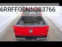 2022 Ram 1500 Big Horn 4X4 5'7 Box VIN: 1C6RRFFG0NN383766 Lot: 42677880