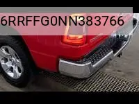 2022 Ram 1500 Big Horn 4X4 5'7 Box VIN: 1C6RRFFG0NN383766 Lot: 42677880