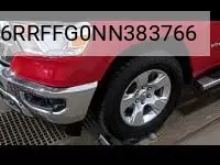 2022 Ram 1500 Big Horn 4X4 5'7 Box VIN: 1C6RRFFG0NN383766 Lot: 42677880