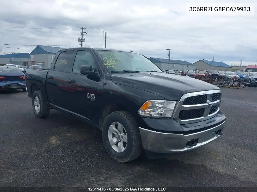2023 Ram 1500 Classic Slt VIN: 3C6RR7LG8PG679933 Lot: 12311476