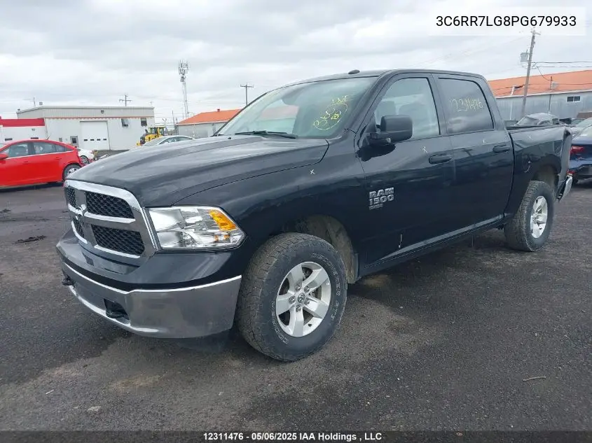 2023 Ram 1500 Classic Slt VIN: 3C6RR7LG8PG679933 Lot: 12311476
