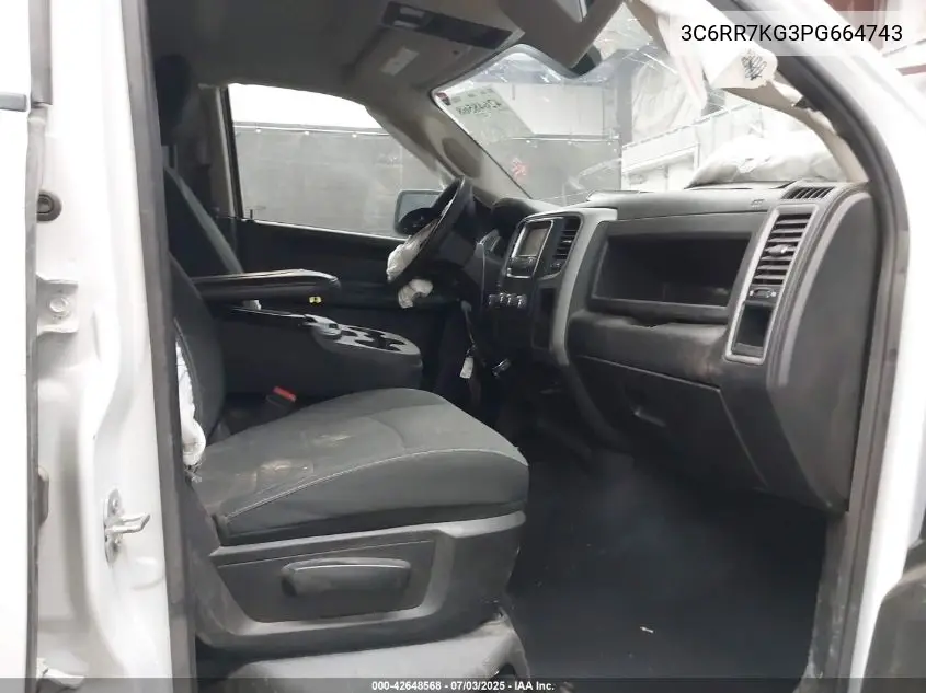 2023 Ram 1500 Classic Tradesman 4X4 5'7 Box VIN: 3C6RR7KG3PG664743 Lot: 42648568