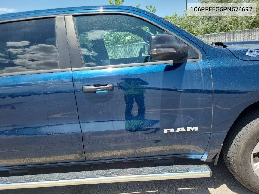2023 Ram 1500 Big Horn 4X4 5'7 Box VIN: 1C6RRFFG5PN574697 Lot: 42672770