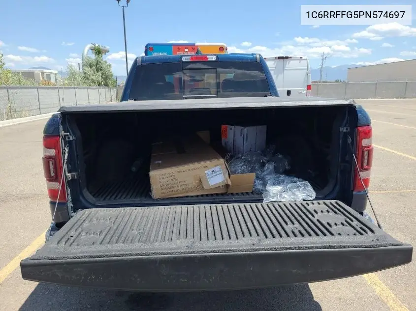 2023 Ram 1500 Big Horn 4X4 5'7 Box VIN: 1C6RRFFG5PN574697 Lot: 42672770