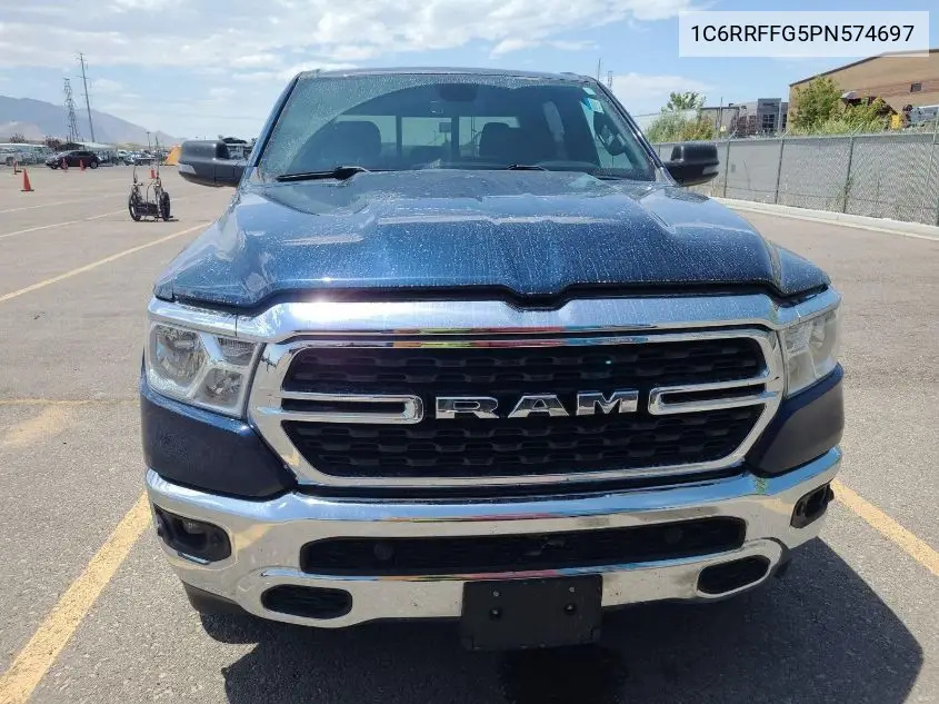 2023 Ram 1500 Big Horn 4X4 5'7 Box VIN: 1C6RRFFG5PN574697 Lot: 42672770
