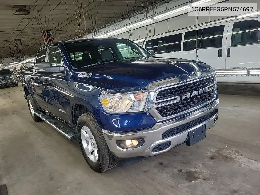2023 Ram 1500 Big Horn 4X4 5'7 Box VIN: 1C6RRFFG5PN574697 Lot: 42672770