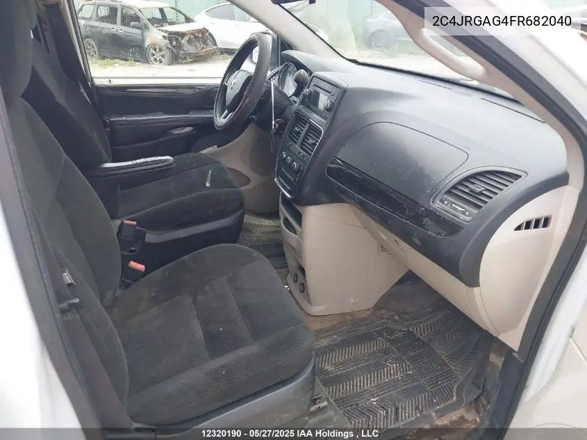 2015 Ram Cargo Tradesman VIN: 2C4JRGAG4FR682040 Lot: 12320190