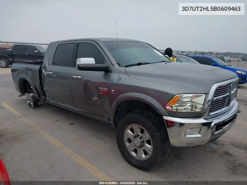2011 Ram Ram 2500 Laramie VIN: 3D7UT2HL5BG609463 Lot: 41925901
