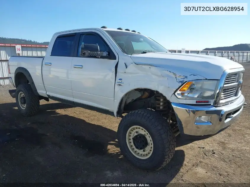 2011 Ram Ram 2500 Slt VIN: 3D7UT2CLXBG628954 Lot: 42034694