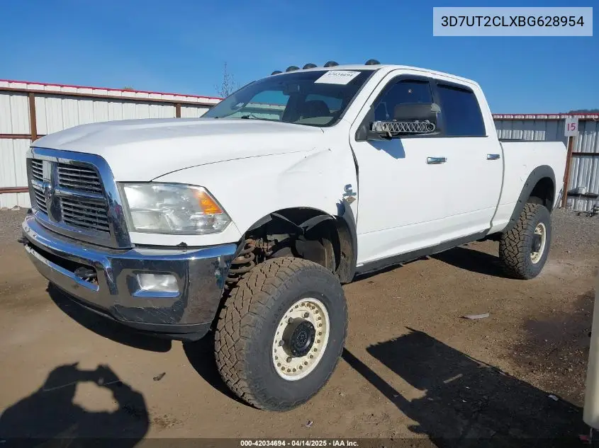 2011 Ram Ram 2500 Slt VIN: 3D7UT2CLXBG628954 Lot: 42034694