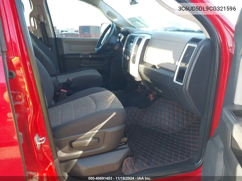 2012 Ram 2500 Slt VIN: 3C6UD5DL9CG321596 Lot: 40891453