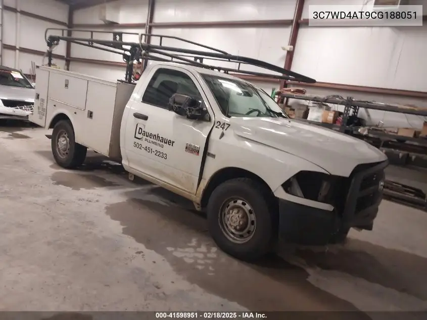 2012 Ram 2500 St VIN: 3C7WD4AT9CG188051 Lot: 41598951
