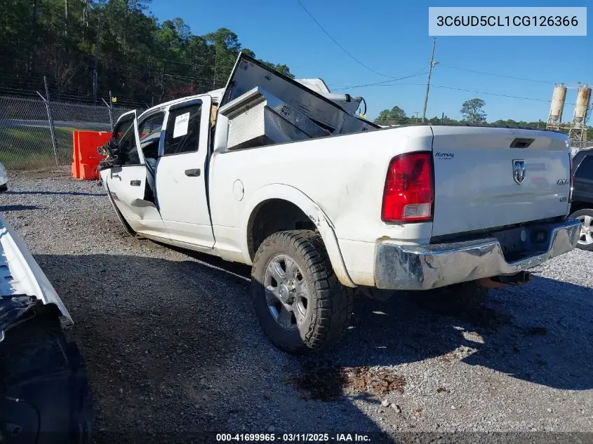 2012 Ram 2500 St VIN: 3C6UD5CL1CG126366 Lot: 41699965