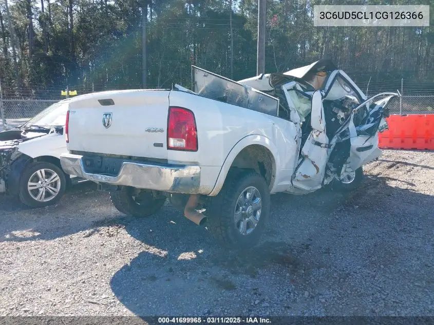 2012 Ram 2500 St VIN: 3C6UD5CL1CG126366 Lot: 41699965
