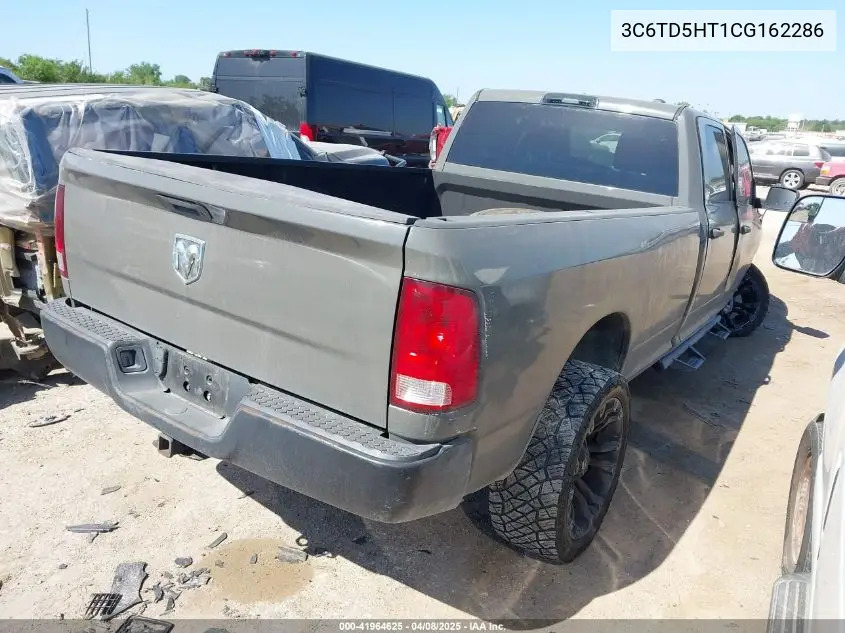 2012 Ram 2500 St VIN: 3C6TD5HT1CG162286 Lot: 41964625