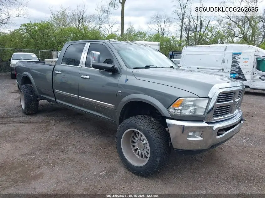 2012 Ram 2500 Laramie VIN: 3C6UD5KL0CG262635 Lot: 42028473