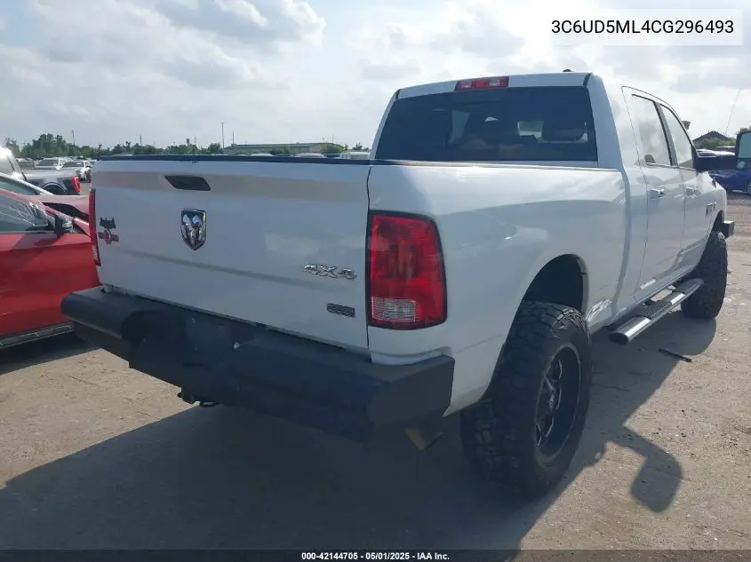 2012 Ram 2500 Slt VIN: 3C6UD5ML4CG296493 Lot: 42144705