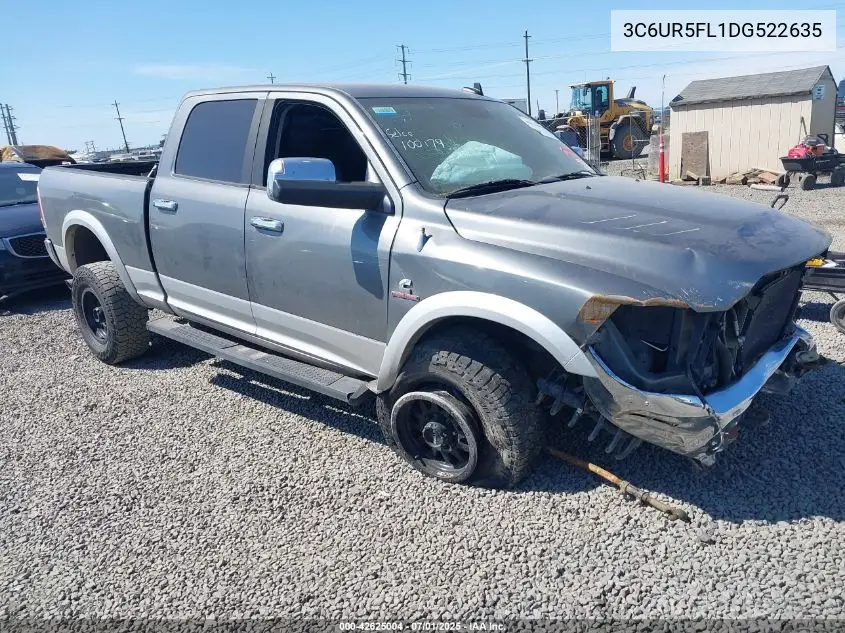 2013 Ram 2500 Laramie VIN: 3C6UR5FL1DG522635 Lot: 42625004