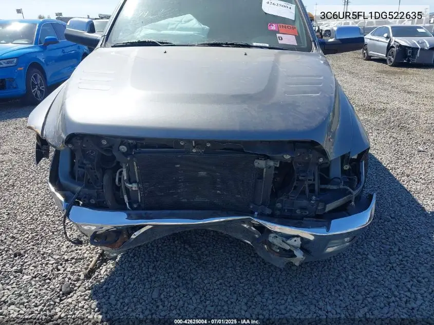 2013 Ram 2500 Laramie VIN: 3C6UR5FL1DG522635 Lot: 42625004