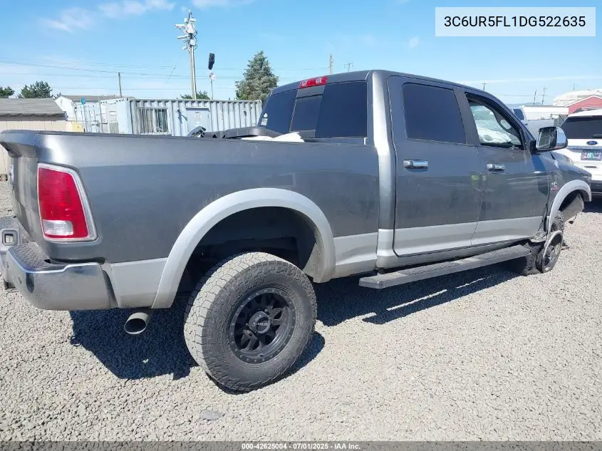2013 Ram 2500 Laramie VIN: 3C6UR5FL1DG522635 Lot: 42625004