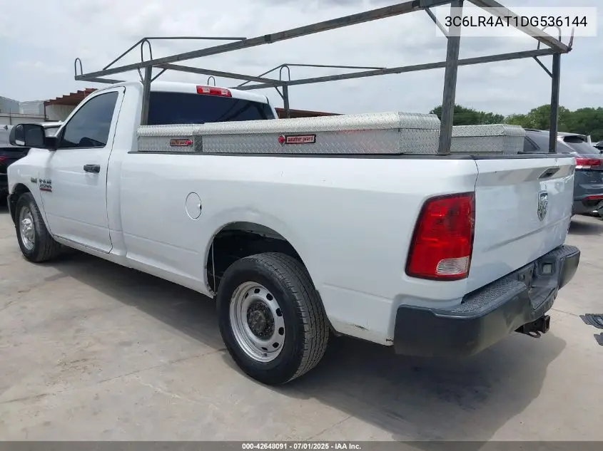 2013 Ram 2500 Tradesman VIN: 3C6LR4AT1DG536144 Lot: 42648091