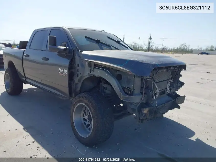 2014 Ram 2500 Tradesman VIN: 3C6UR5CL8EG321112 Lot: 41791292