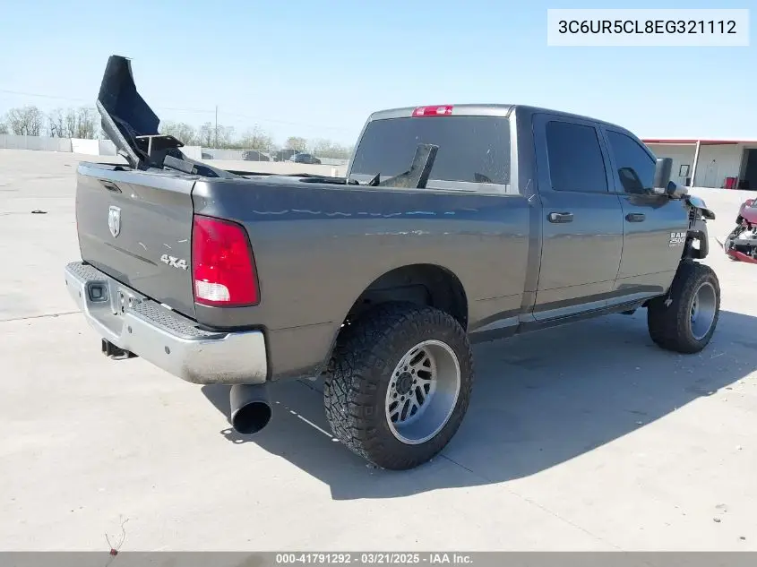 2014 Ram 2500 Tradesman VIN: 3C6UR5CL8EG321112 Lot: 41791292