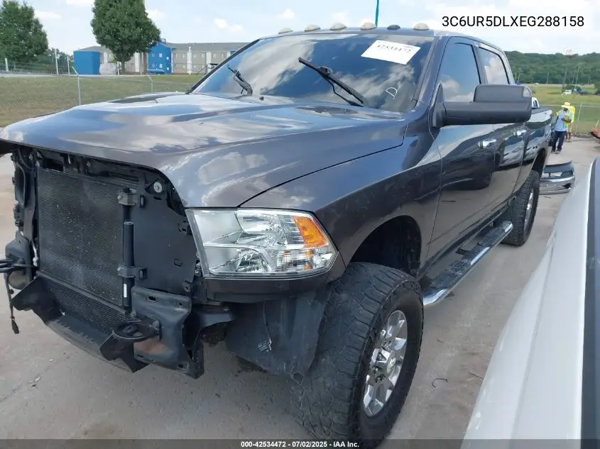 2014 Ram 2500 Slt VIN: 3C6UR5DLXEG288158 Lot: 42534472