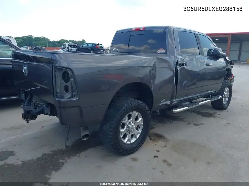 2014 Ram 2500 Slt VIN: 3C6UR5DLXEG288158 Lot: 42534472