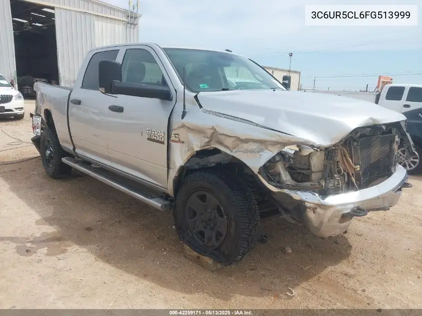 2015 Ram 2500 Tradesman VIN: 3C6UR5CL6FG513999 Lot: 42259171