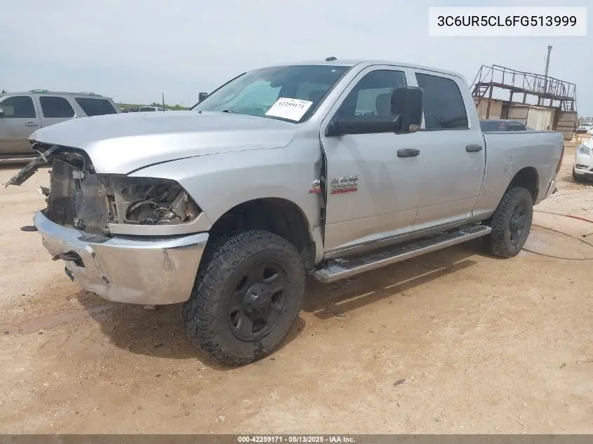 2015 Ram 2500 Tradesman VIN: 3C6UR5CL6FG513999 Lot: 42259171