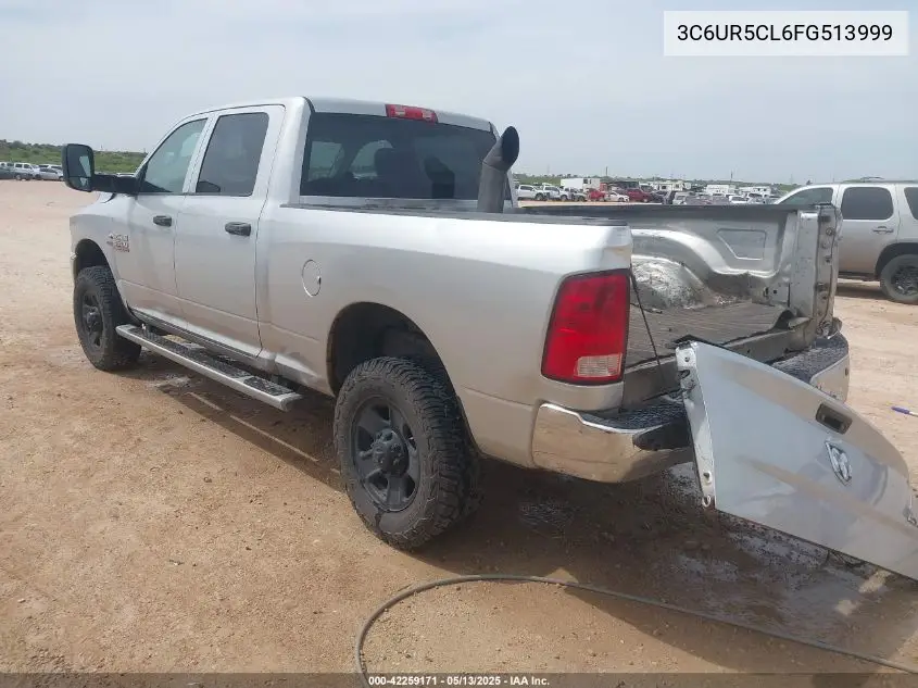 2015 Ram 2500 Tradesman VIN: 3C6UR5CL6FG513999 Lot: 42259171