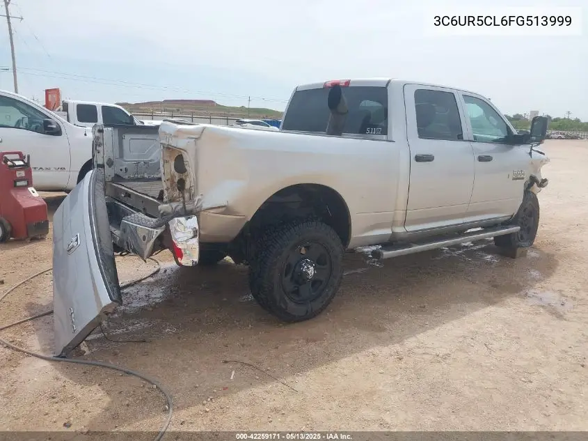 2015 Ram 2500 Tradesman VIN: 3C6UR5CL6FG513999 Lot: 42259171