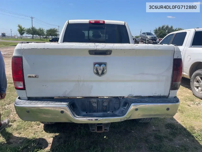 2015 Ram 2500 Slt VIN: 3C6UR4DL0FG712880 Lot: 42268609