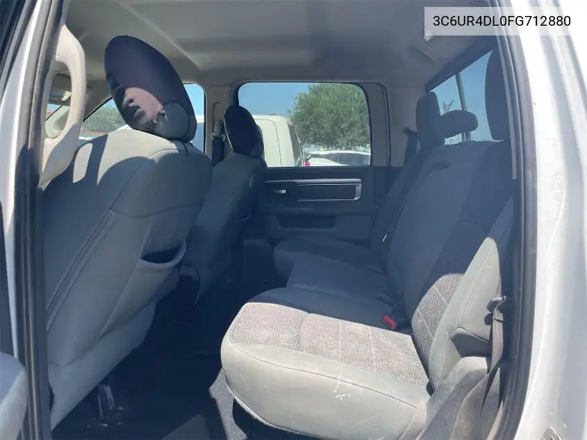 2015 Ram 2500 Slt VIN: 3C6UR4DL0FG712880 Lot: 42268609