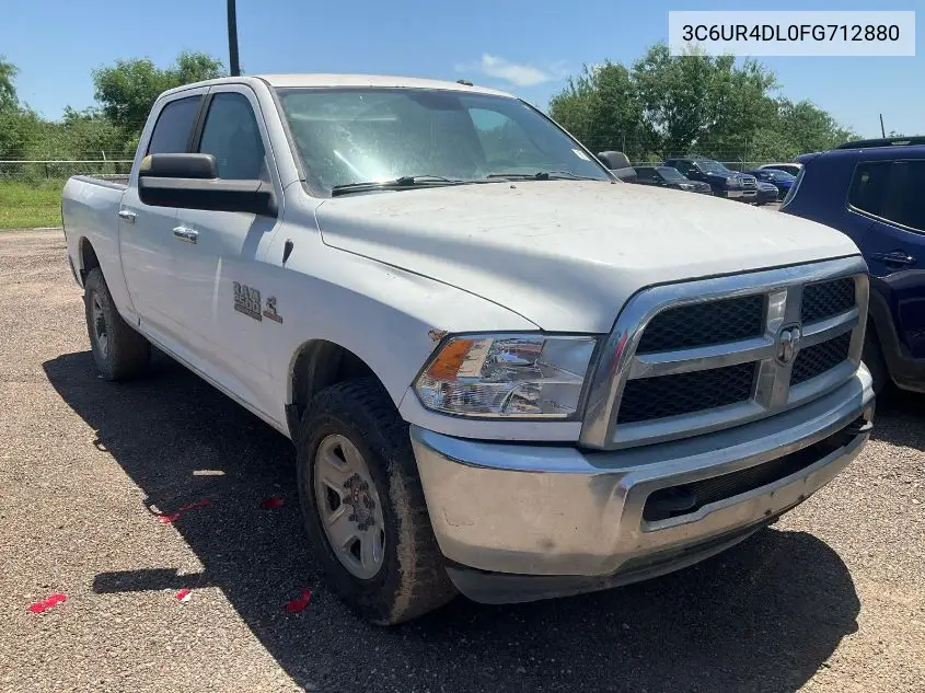 2015 Ram 2500 Slt VIN: 3C6UR4DL0FG712880 Lot: 42268609